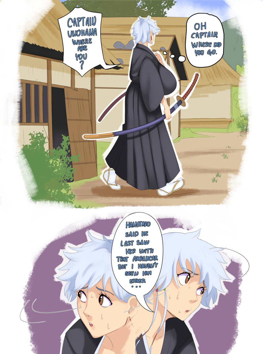 Kotetsu Isane (Bleach) Rule 34 Image
