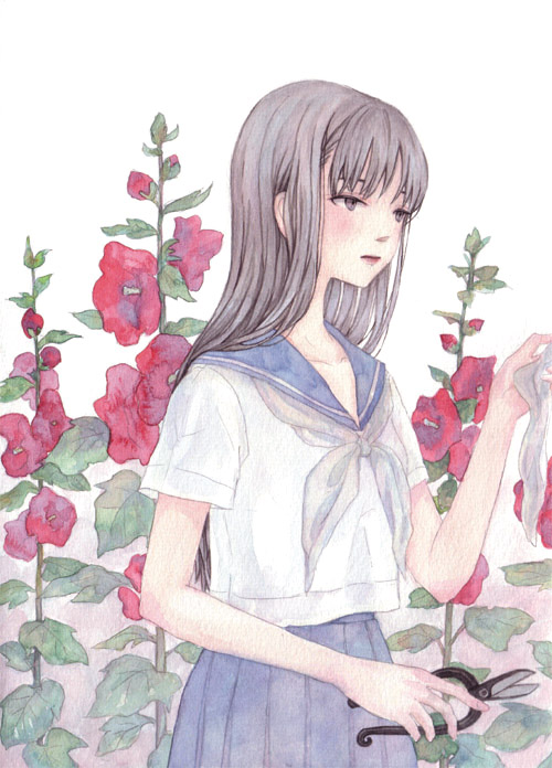 Hollyhock (Original) Rule 34 Image