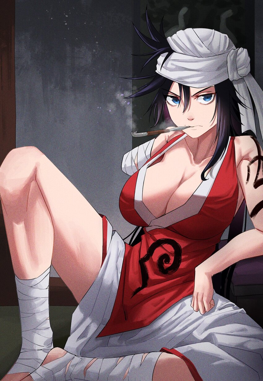 Shiba Kuukaku (Bleach) Rule 34 Image
