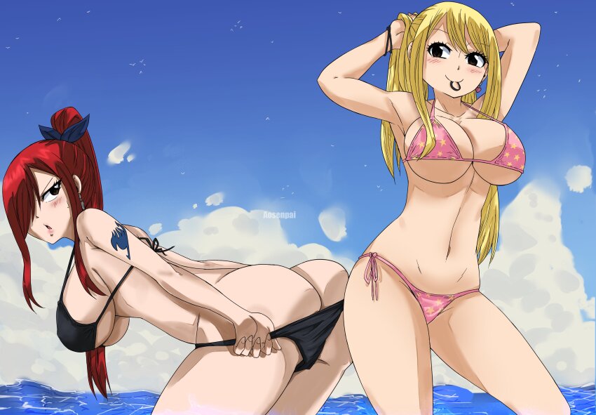 Erza Scarlet (Fairy Tail) Rule 34 Image