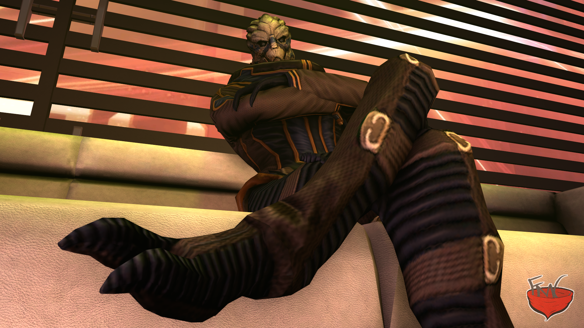 Garrus Vakarian (Mass Effect) Rule 34 Image