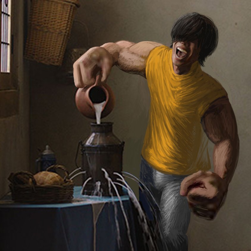 The Milkmaid (Real Life) Rule 34 Image