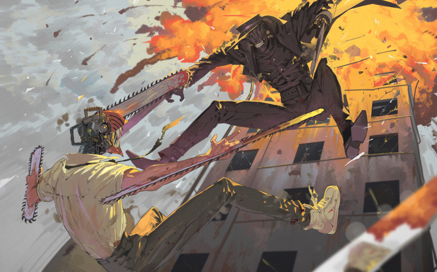 Denji (Chainsaw Man) Rule 34 Image