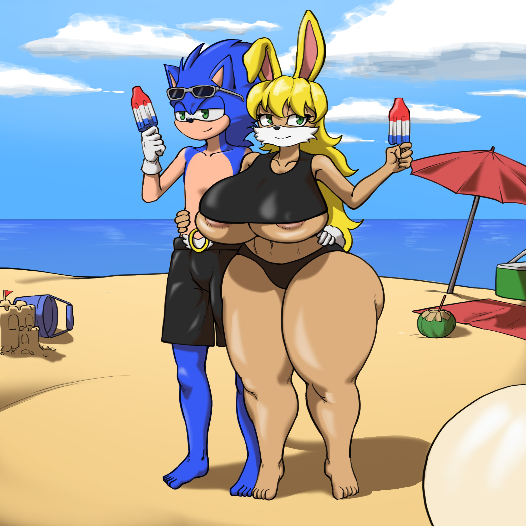 Bunnie Rabbot (Sega) Rule 34 Image