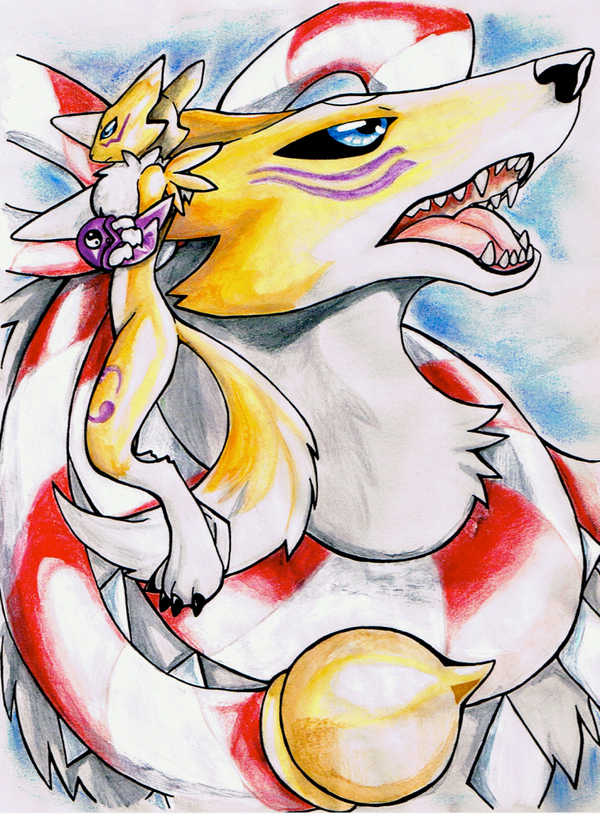 Kyubimon (Digimon) Rule 34 Image