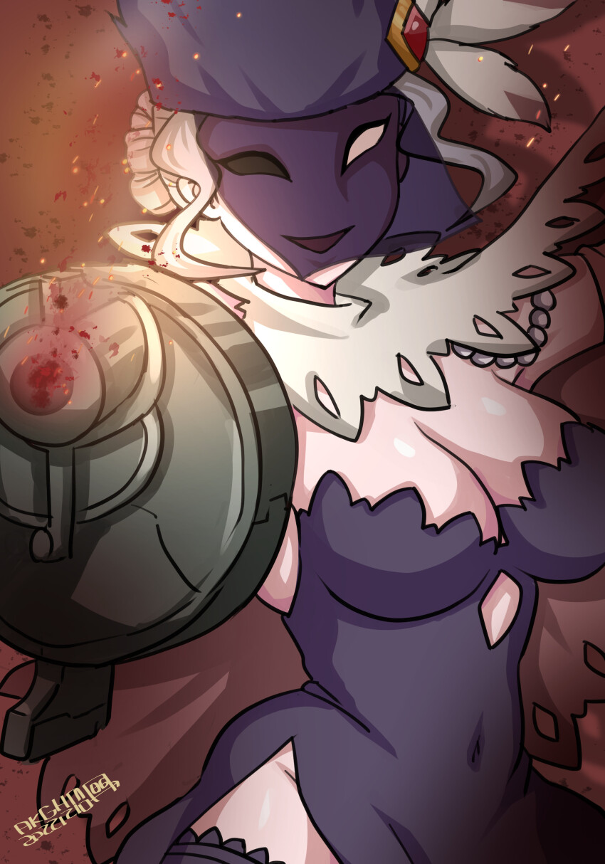 Black Dahlia (Skullgirls) Rule 34 Image