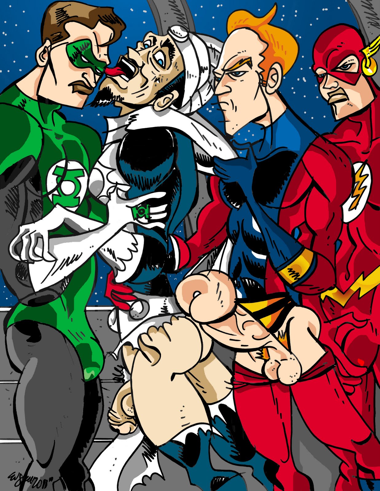 Barry Allen (Dc) Rule 34 Image