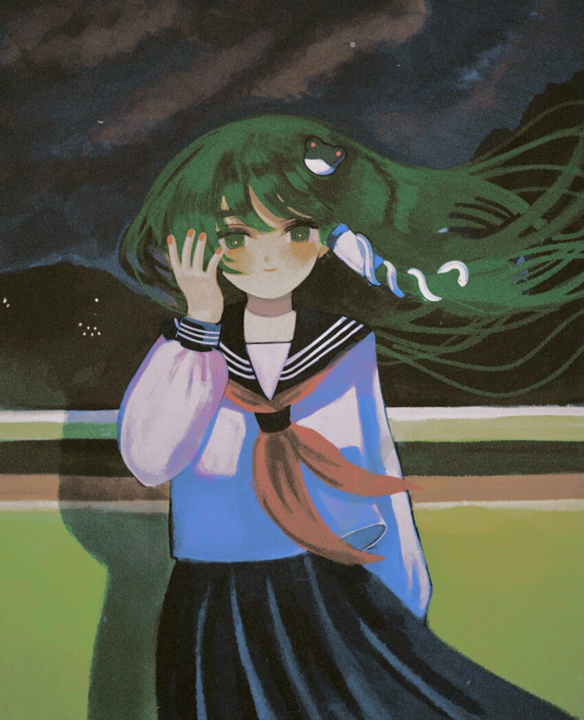Kochiya Sanae (Touhou) Rule 34 Image