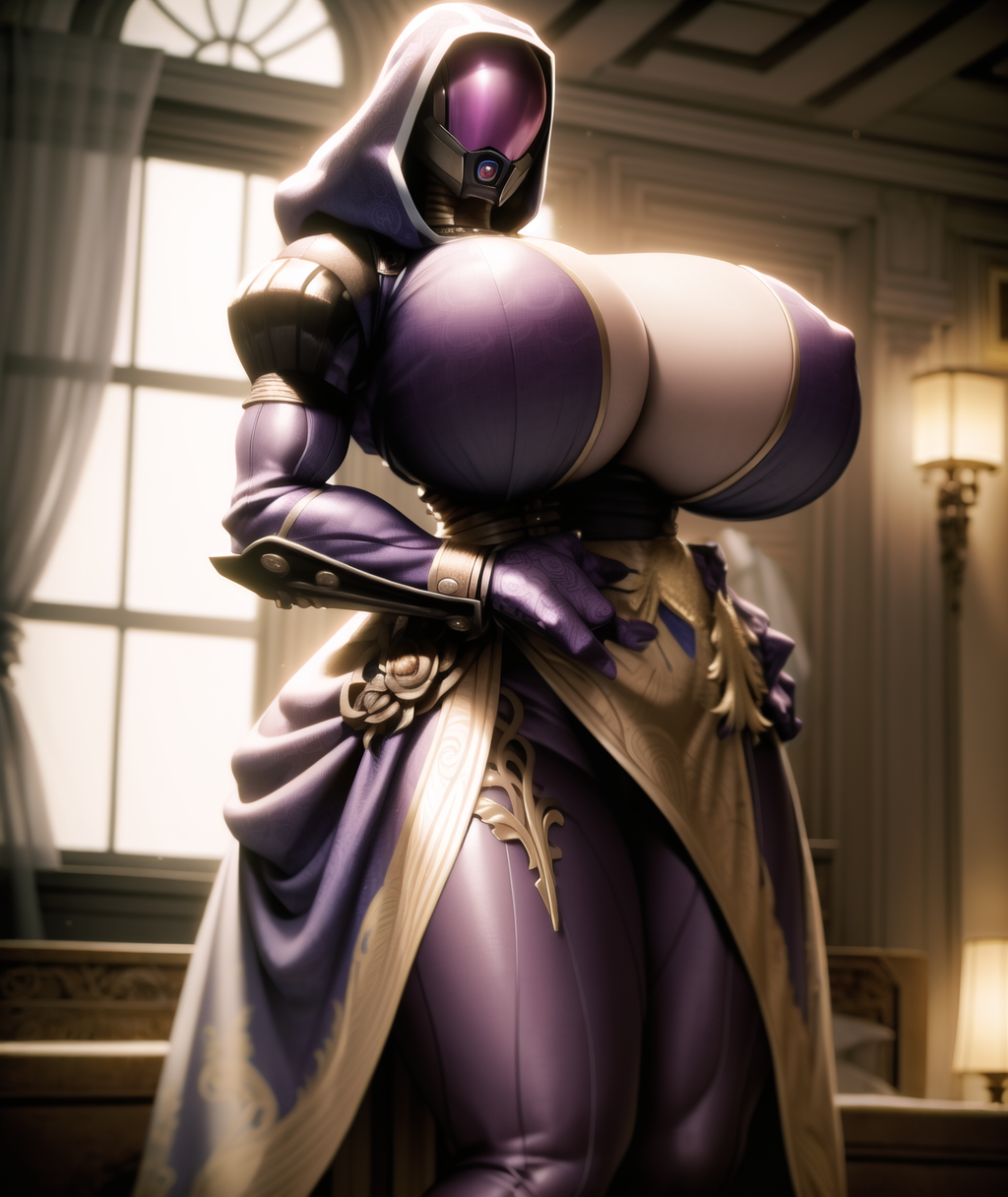 Quarian (Mass Effect) Rule 34 Image