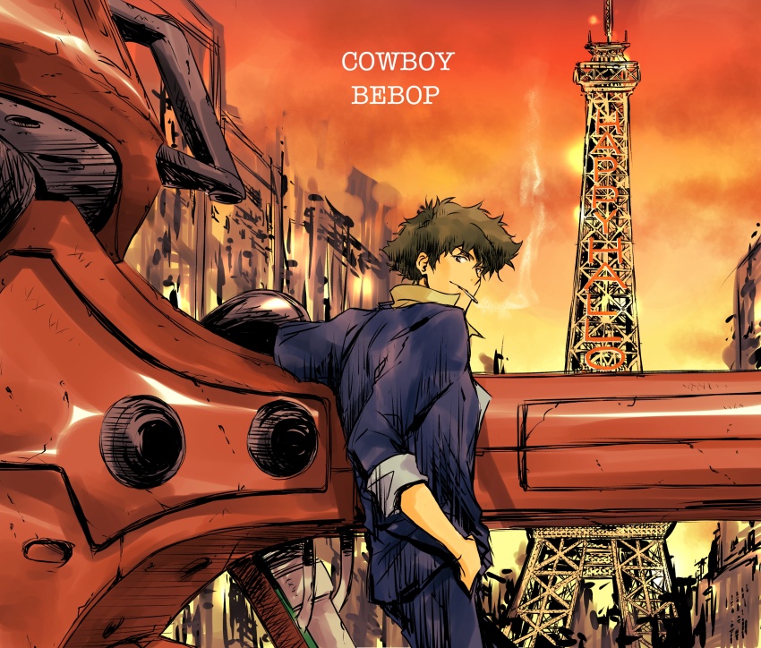 Spike Spiegel (Cowboy Bebop) Rule 34 Image