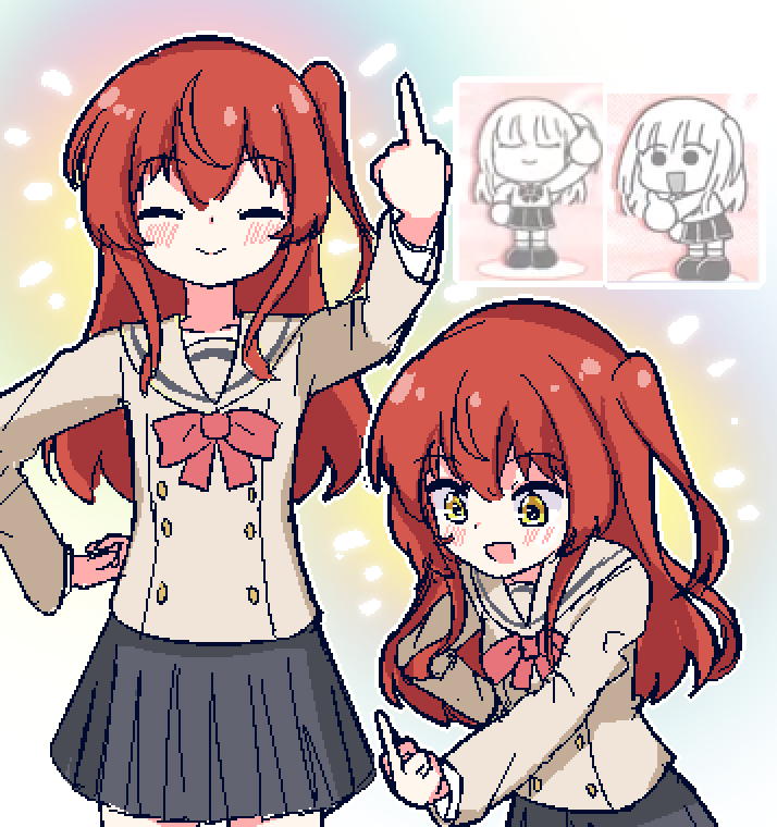 Kita Ikuyo (Bocchi The Rock!) Rule 34 Image
