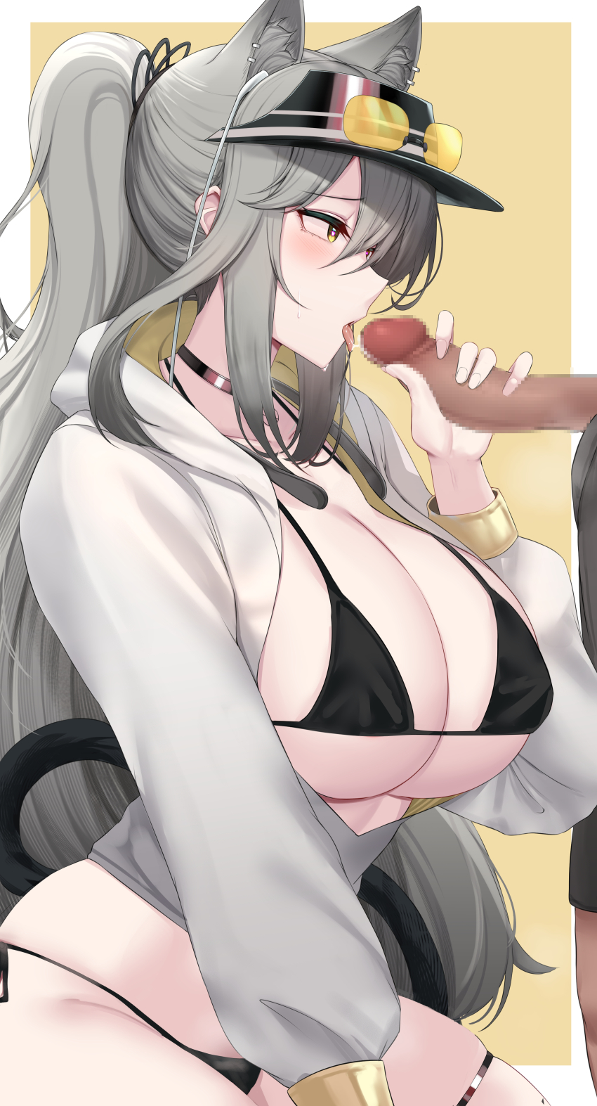 Schwarz (Arknights) Rule 34 Image