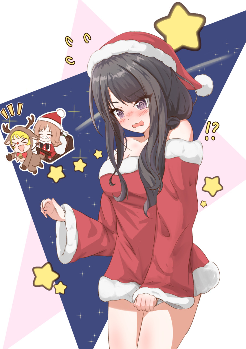 Hachimiya Meguru (Christmas) Rule 34 Image