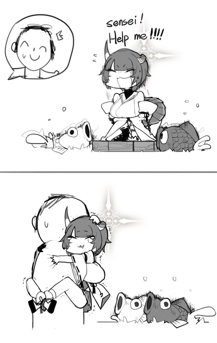 Doodle Sensei (Blue Archive) Rule 34 Image