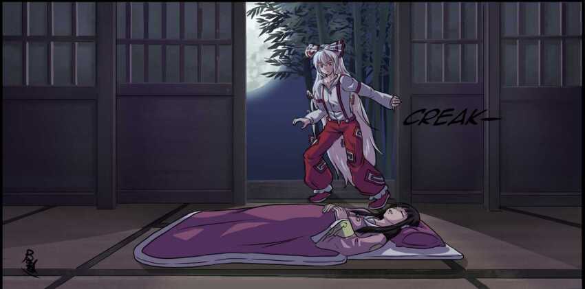 Fujiwara No Mokou (Touhou) Rule 34 Image