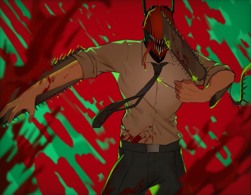 Denji (Chainsaw Man) Rule 34 Image