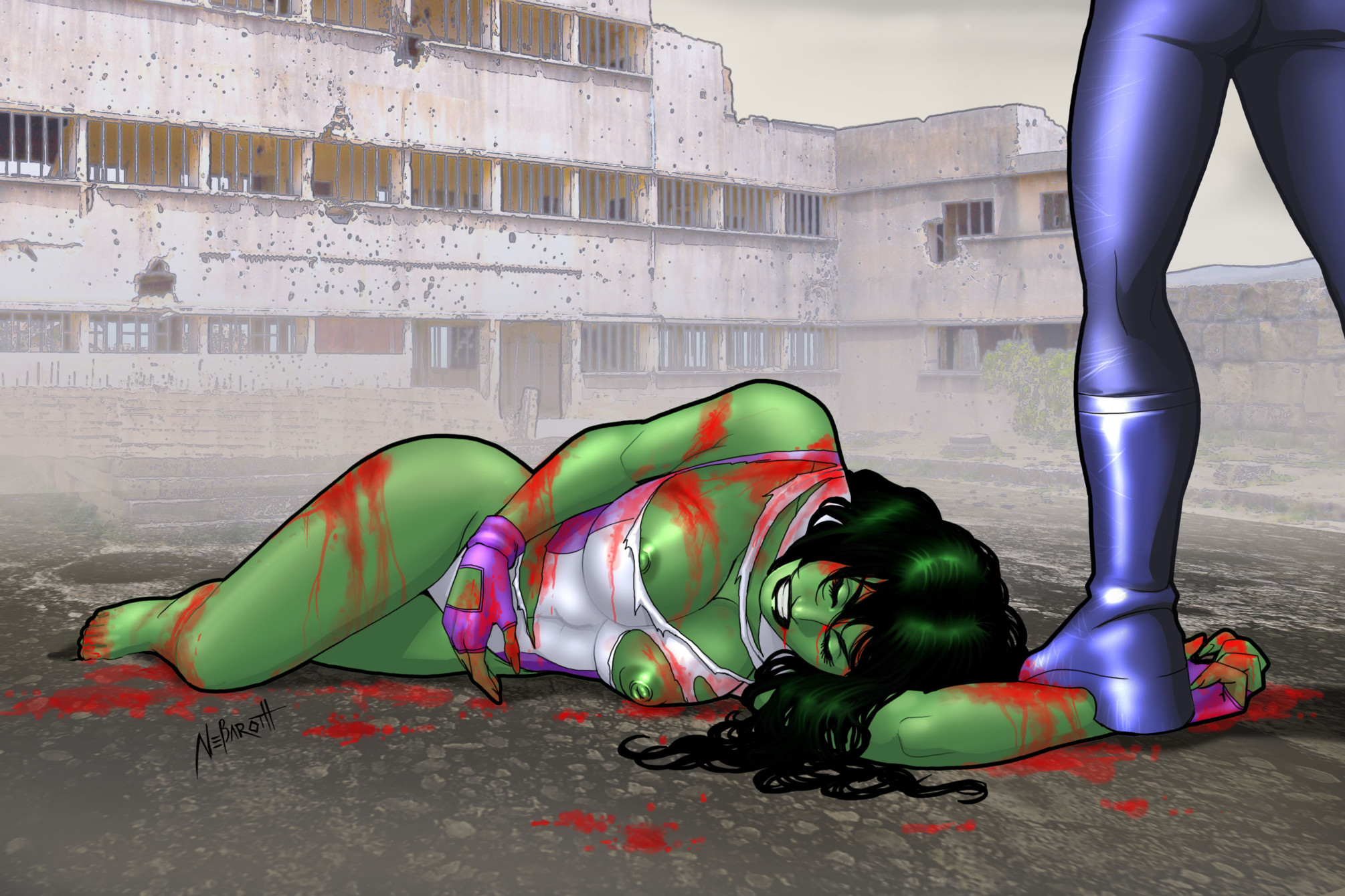 She-Hulk (Avengers) Rule 34 Image
