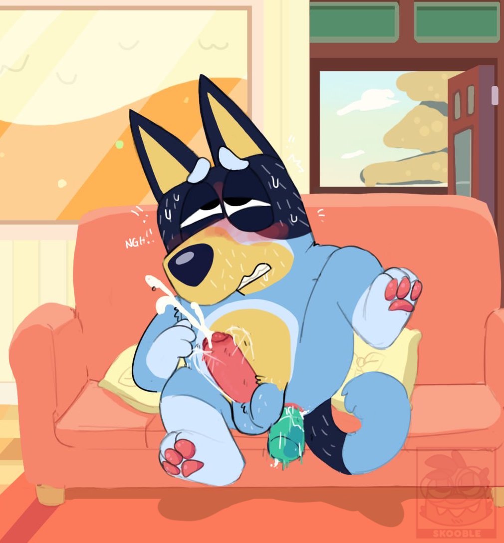 Bandit (Bluey) Rule 34 Image
