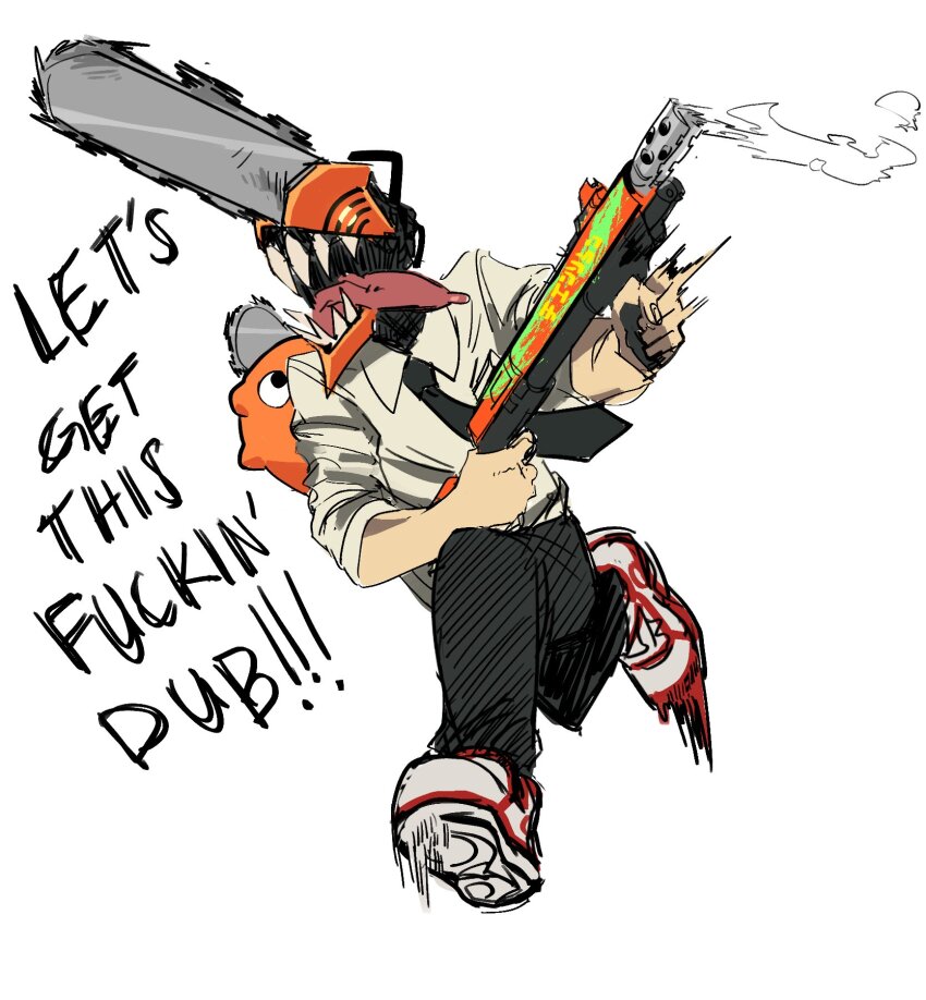 Pochita (Chainsaw Man) Rule 34 Image