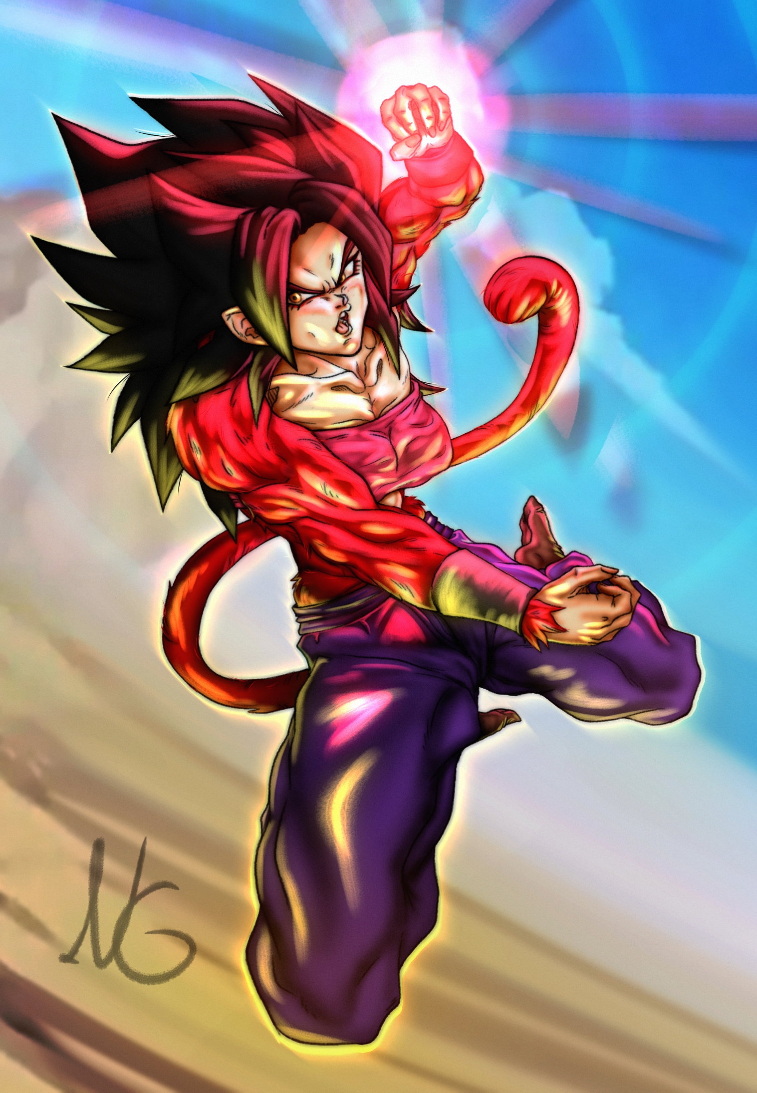 Caulifla (Dragon Ball) Rule 34 Image