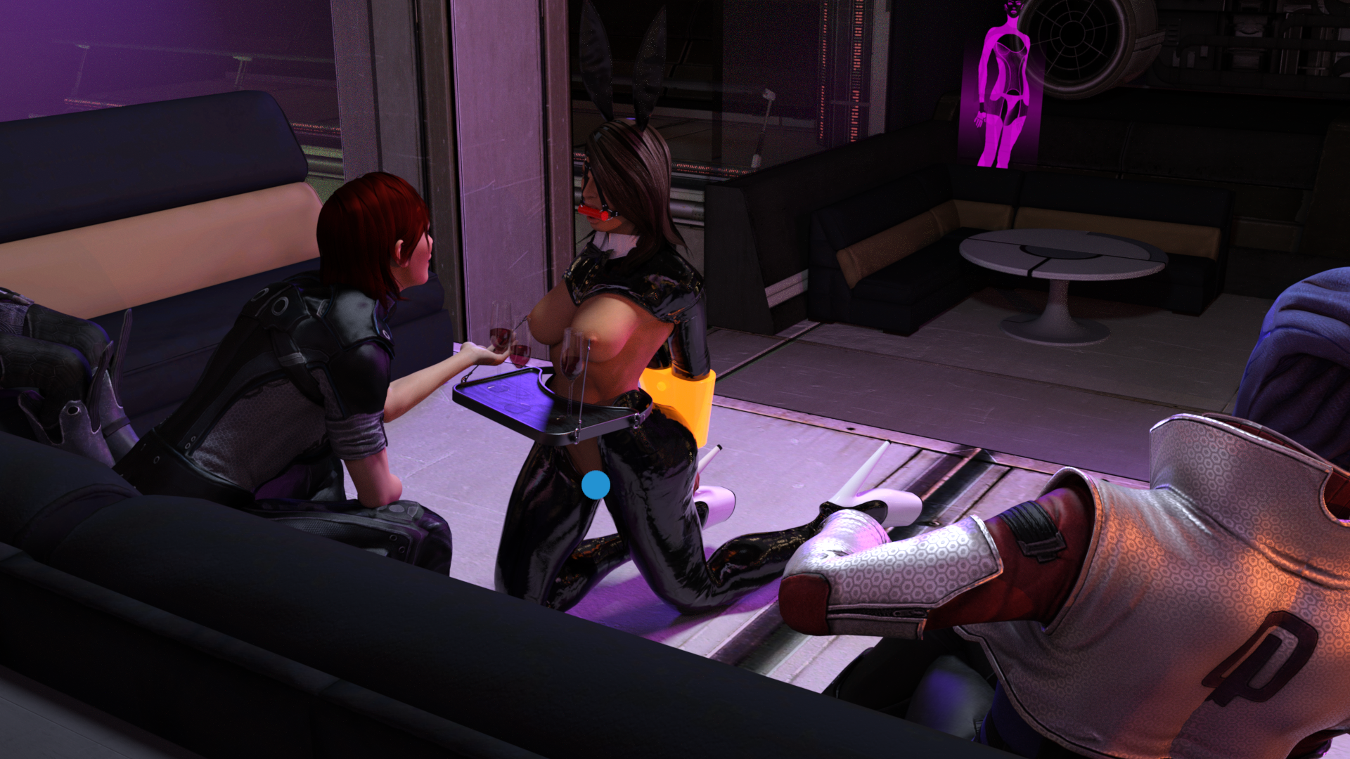 Asari (Aria T'Loak) Rule 34 Image