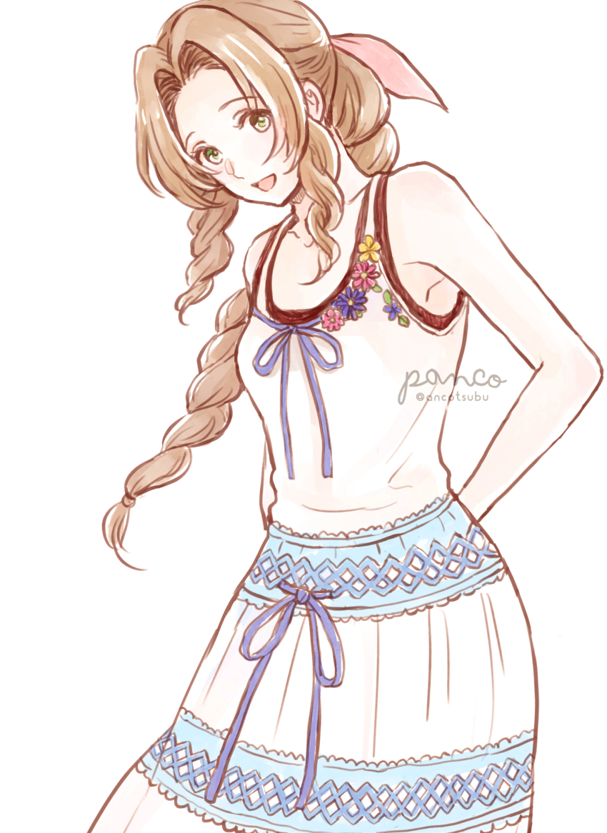 Aerith Gainsborough (Final Fantasy) Rule 34 Image