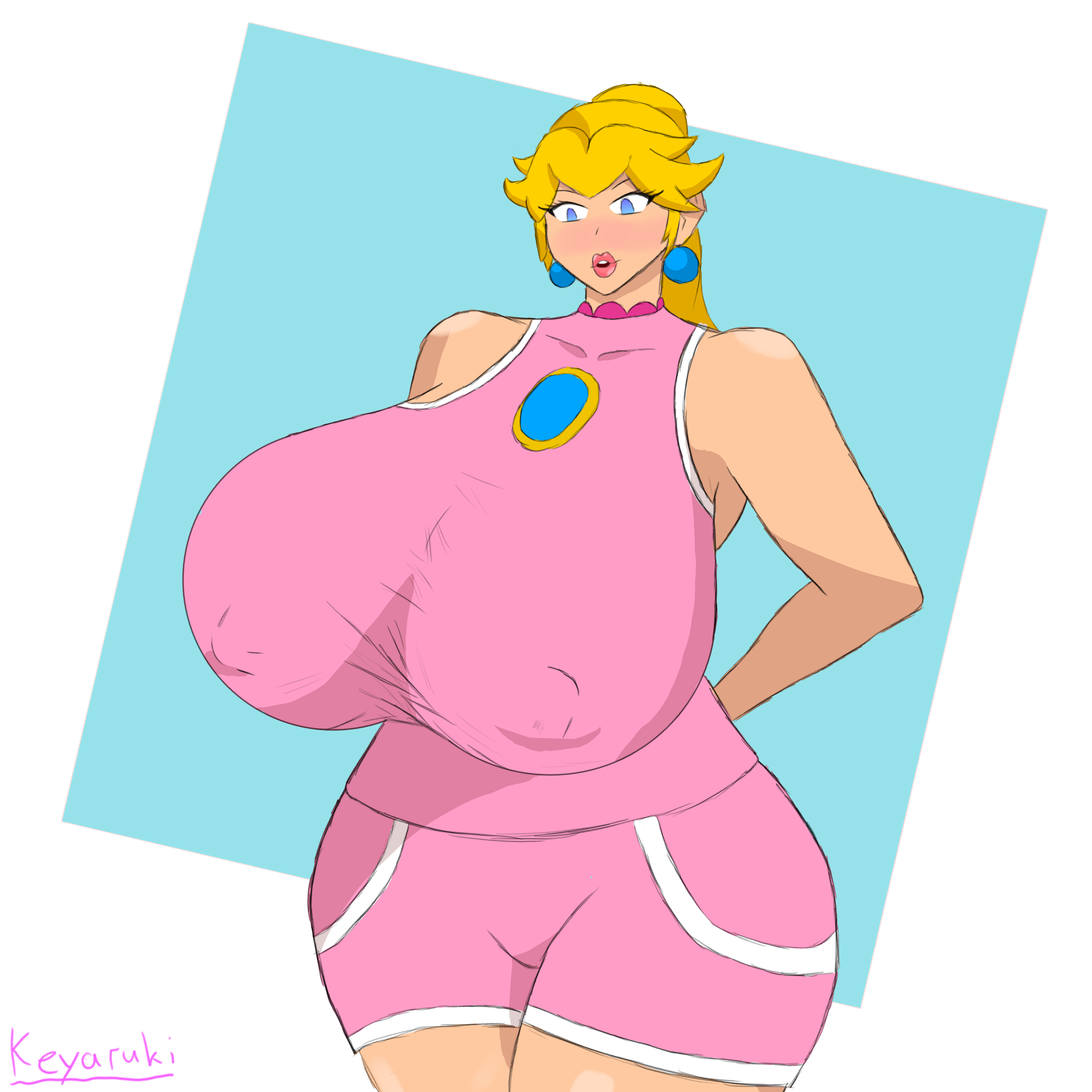 Princess Peach (Mario (Series)) Rule 34 Image