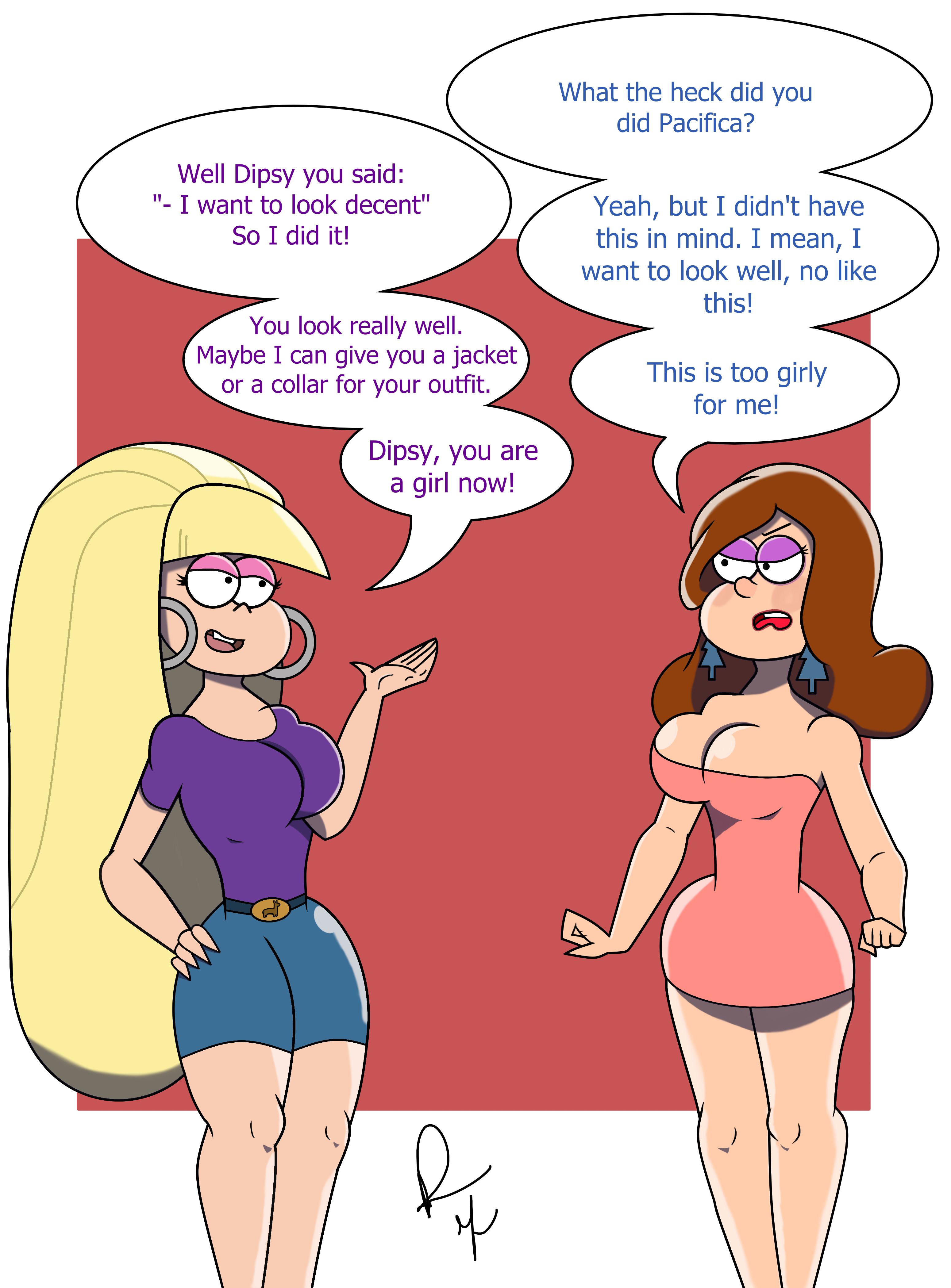 Genderswap (Mtf) Rule 34 Image