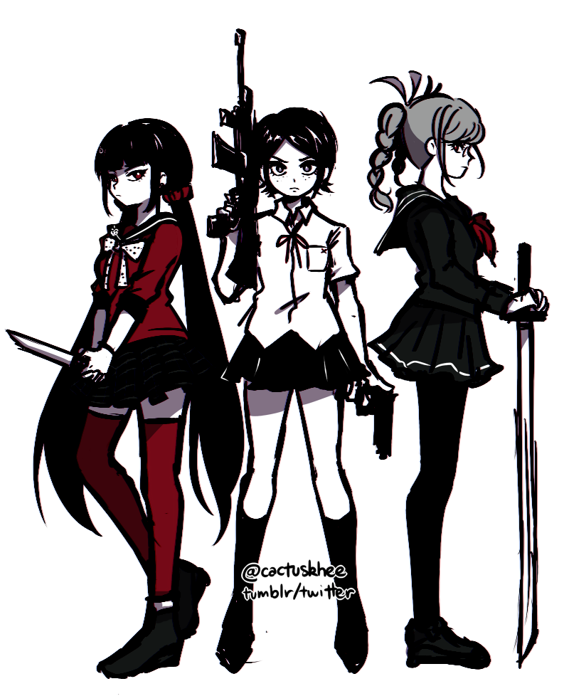 Harukawa Maki (Danganronpa: Trigger Happy Havoc) Rule 34 Image