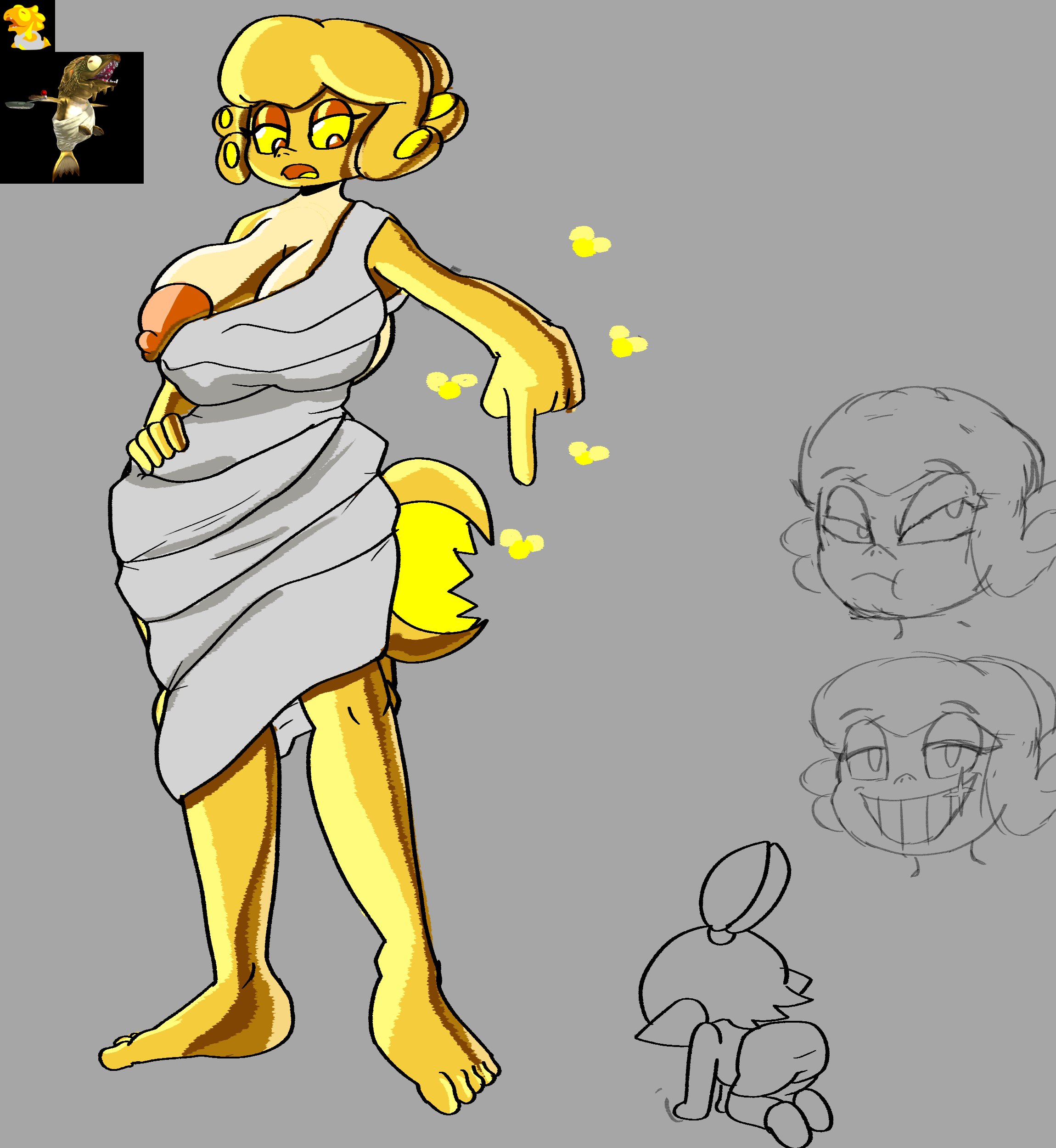 Big Breasts Rule 34 Image