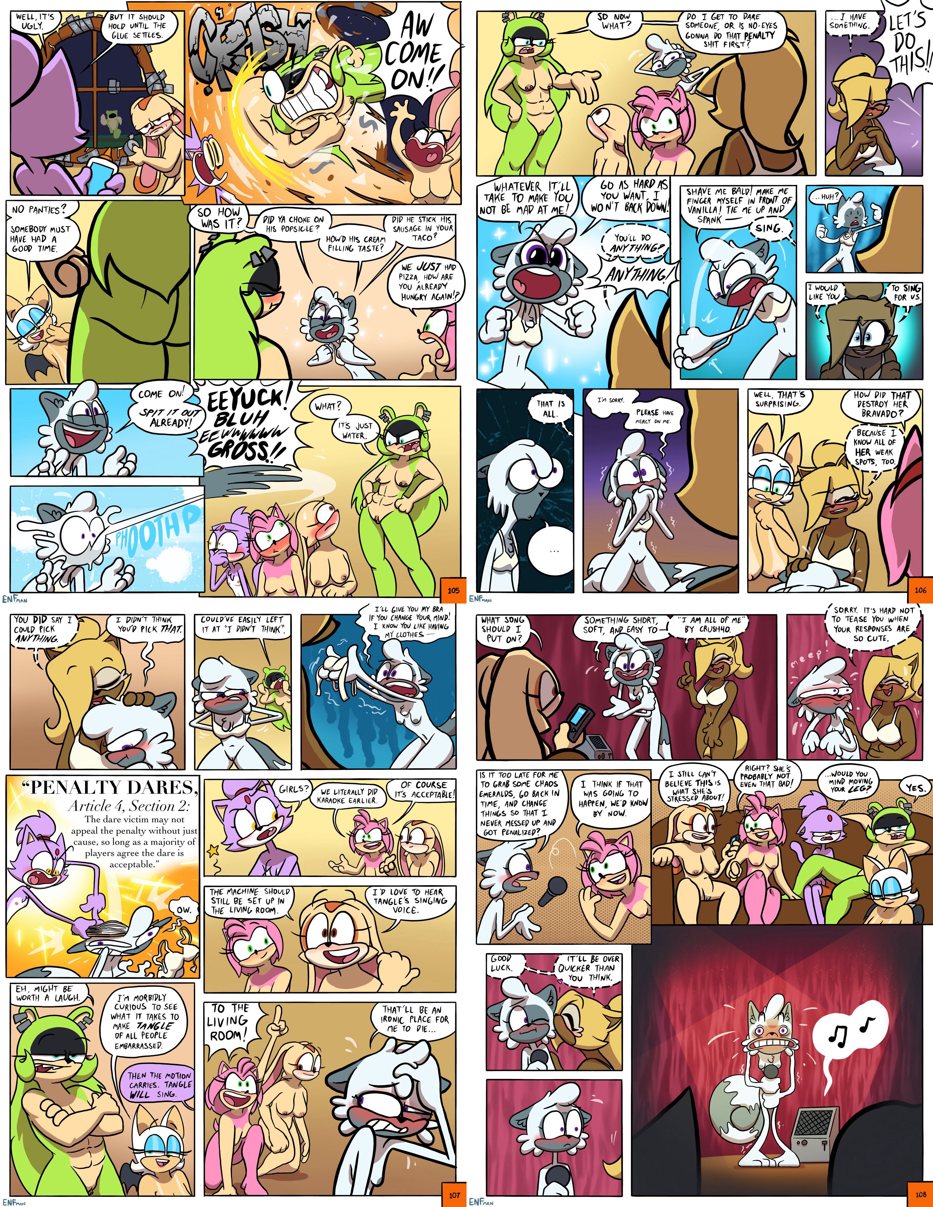 Amy Rose (Idw Comics) Rule 34 Image