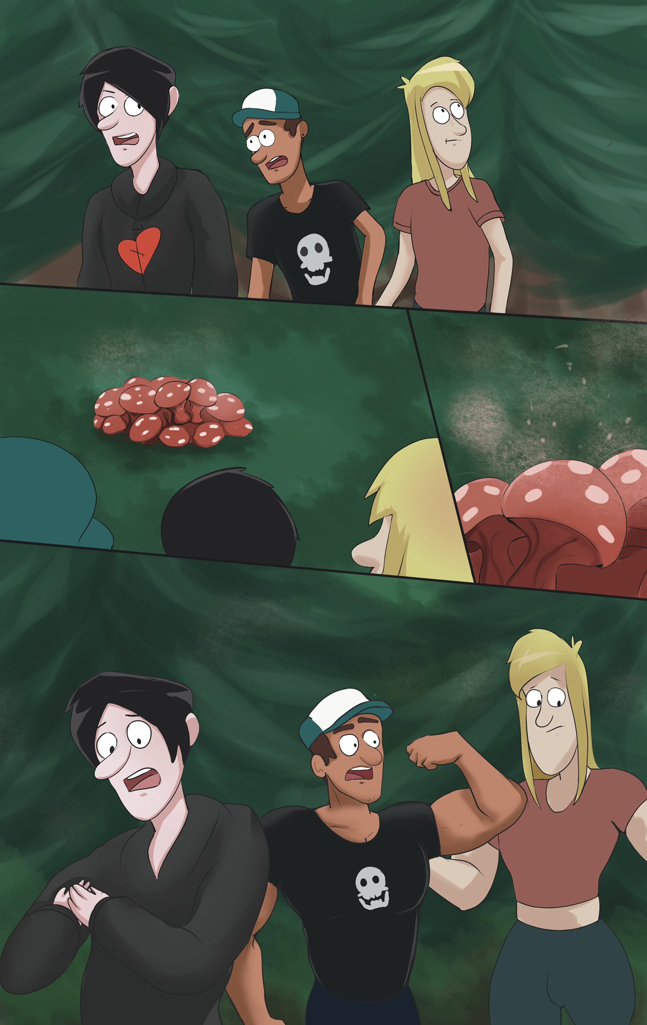 Lee (Gravity Falls) Rule 34 Image