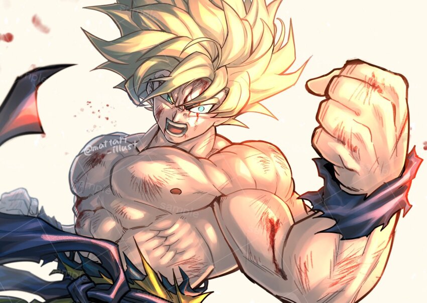 Son Goku (Dragon Ball) Rule 34 Image