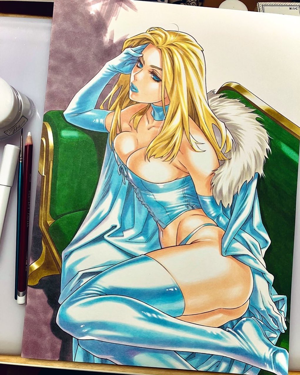 Emma Frost (Marvel) Rule 34 Image