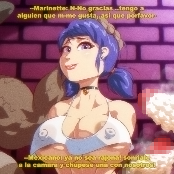Marinette Cheng (Miraculous Ladybug) Rule 34 Image