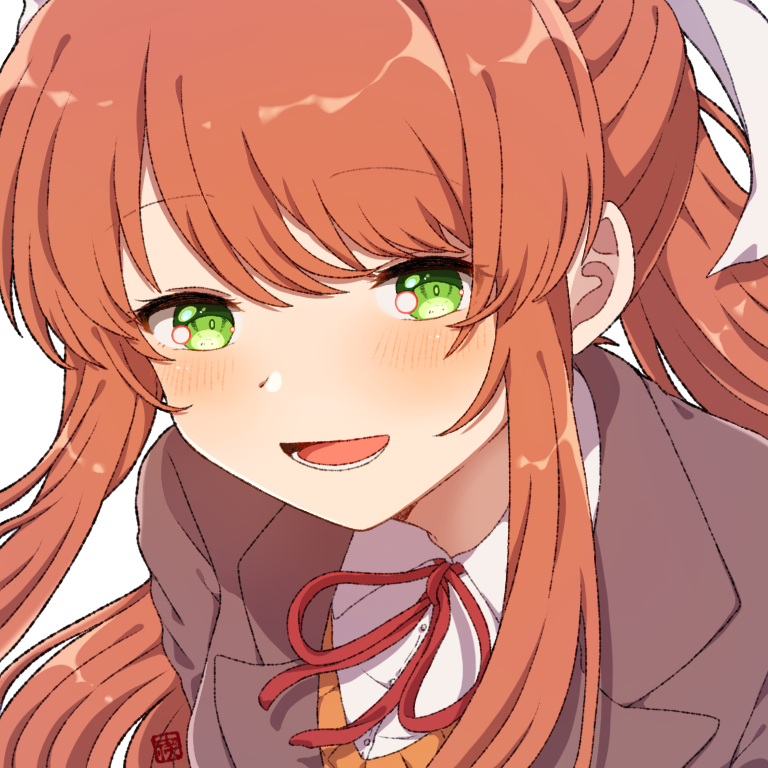 Monika (Doki Doki Literature Club) Rule 34 Image