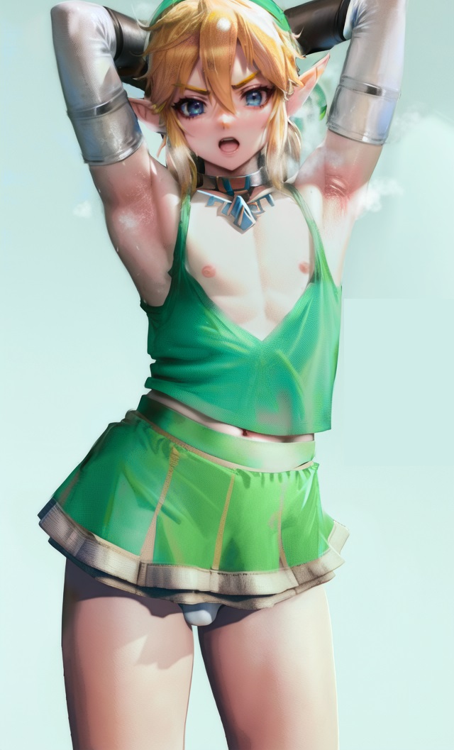 Link (The Legend Of Zelda) Rule 34 Image