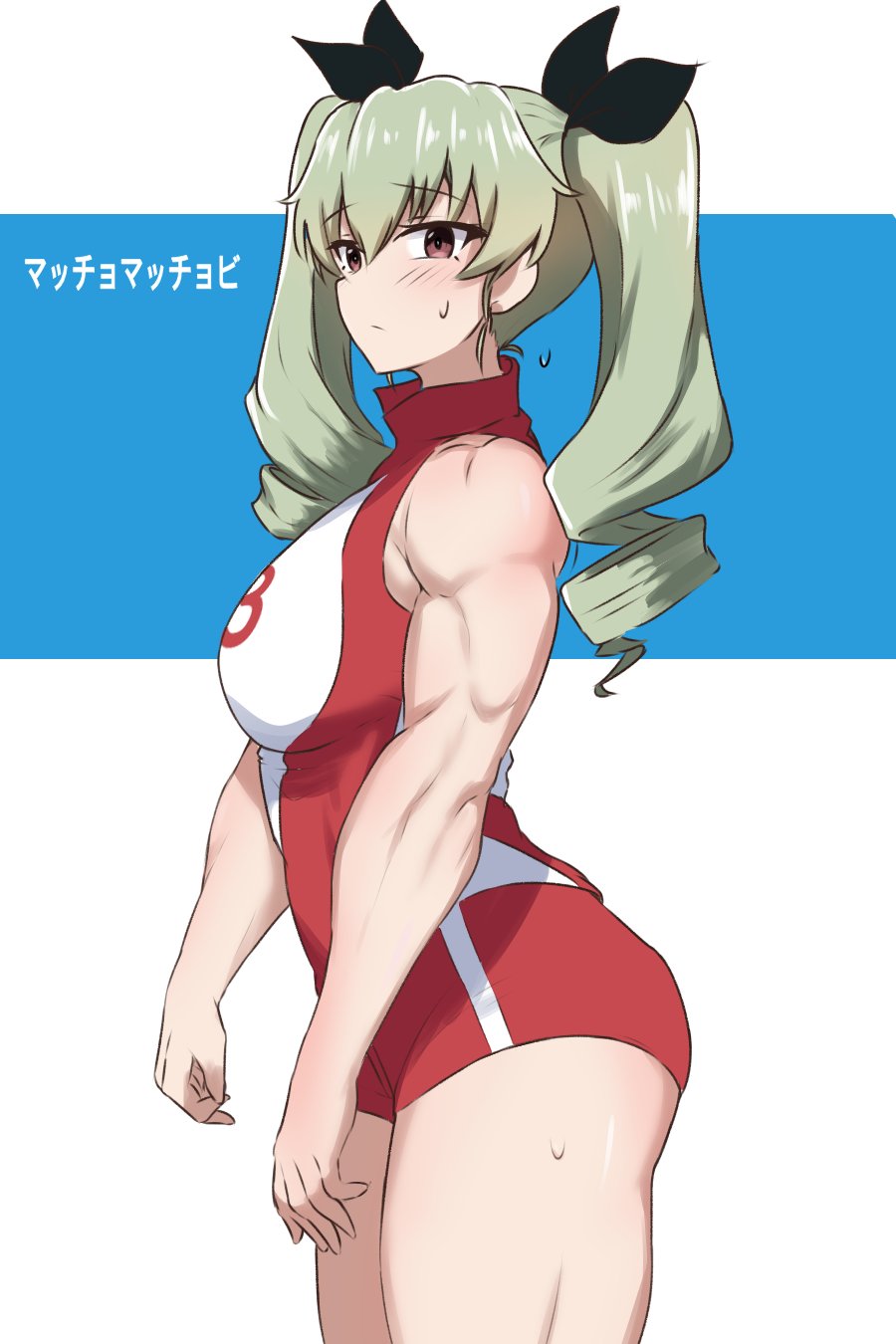 Anchovy (Girls Und Panzer) Rule 34 Image