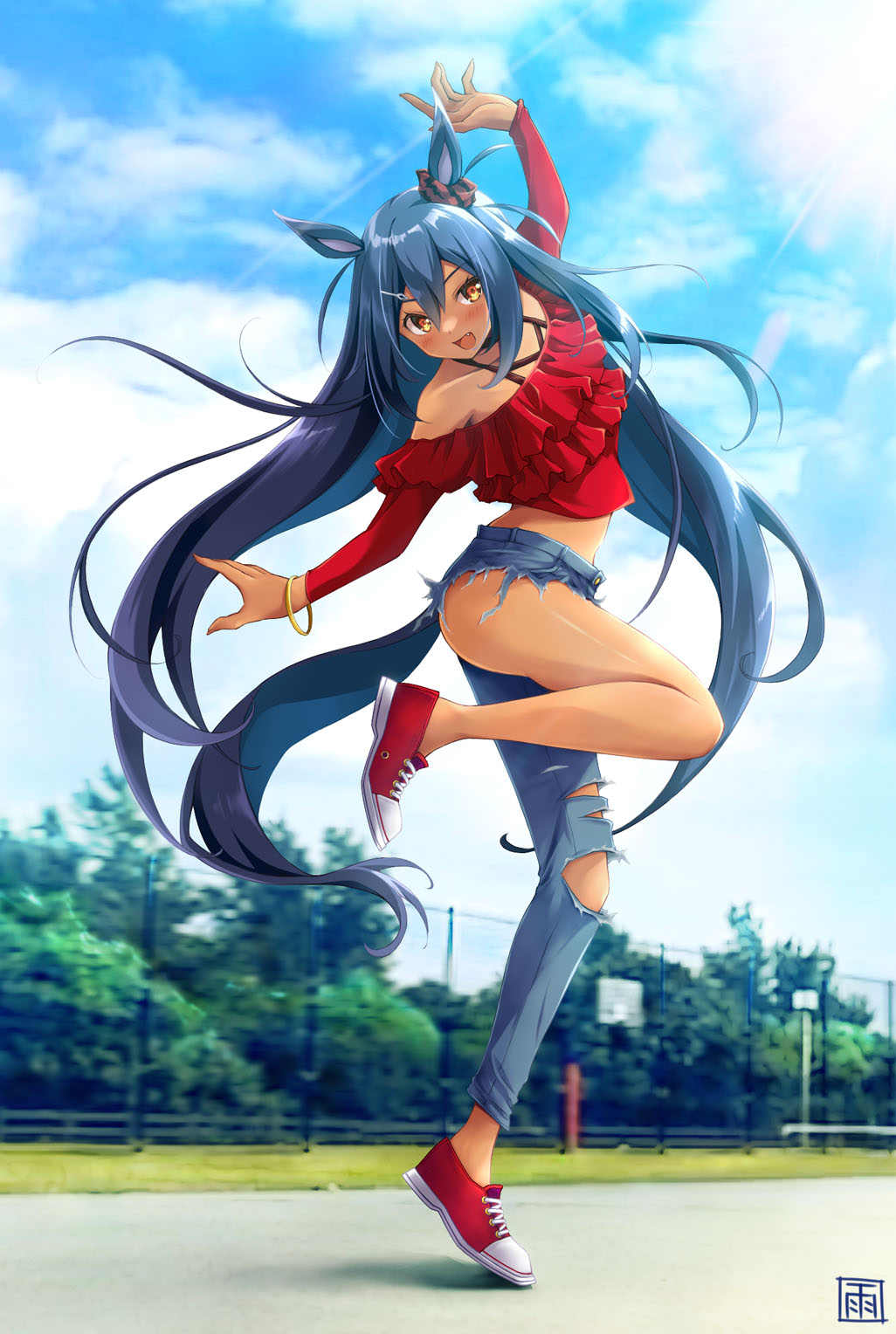 Hishi Amazon (Umamusume) Rule 34 Image