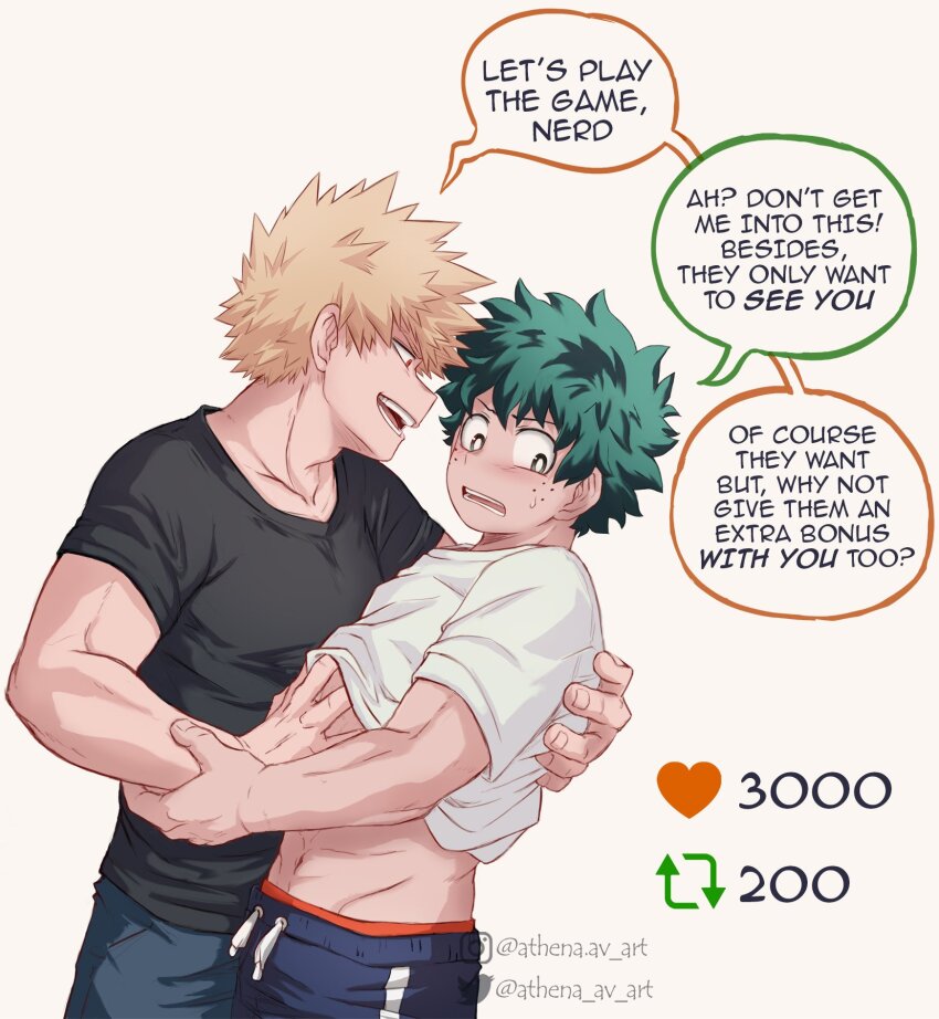 Bakugou Katsuki (Boku No Hero Academia) Rule 34 Image