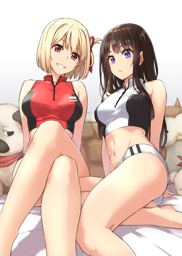 Inoue Takina (Lycoris Recoil) Rule 34 Image