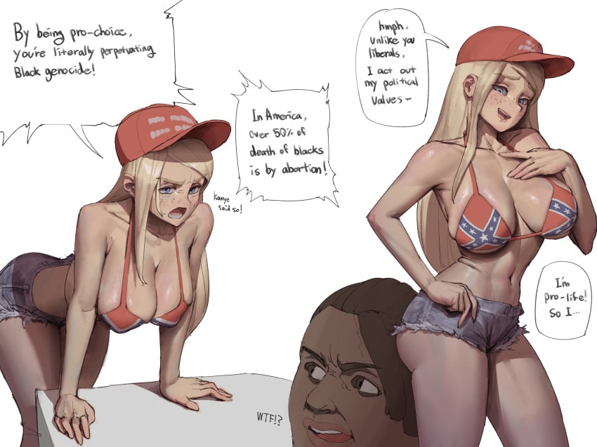 Maga Blonde (Politics) Rule 34 Image