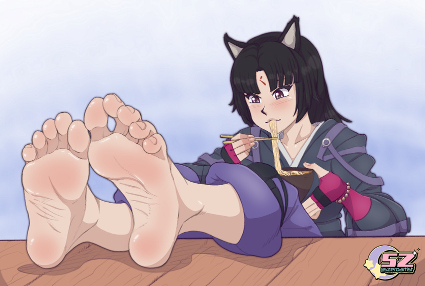 Saga (Arknights) Rule 34 Image