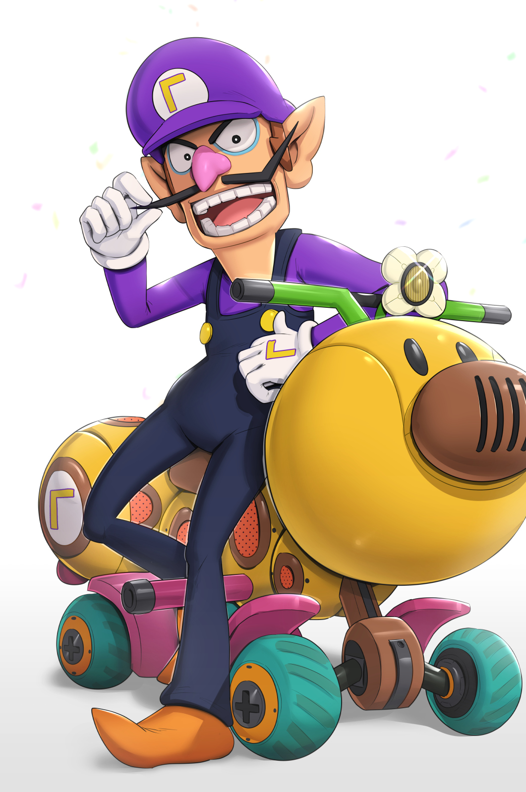 Waluigi (Mario (Series)) Rule 34 Image