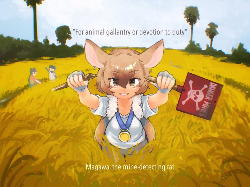 Gambian Rat (Kemono Friends) Rule 34 Image