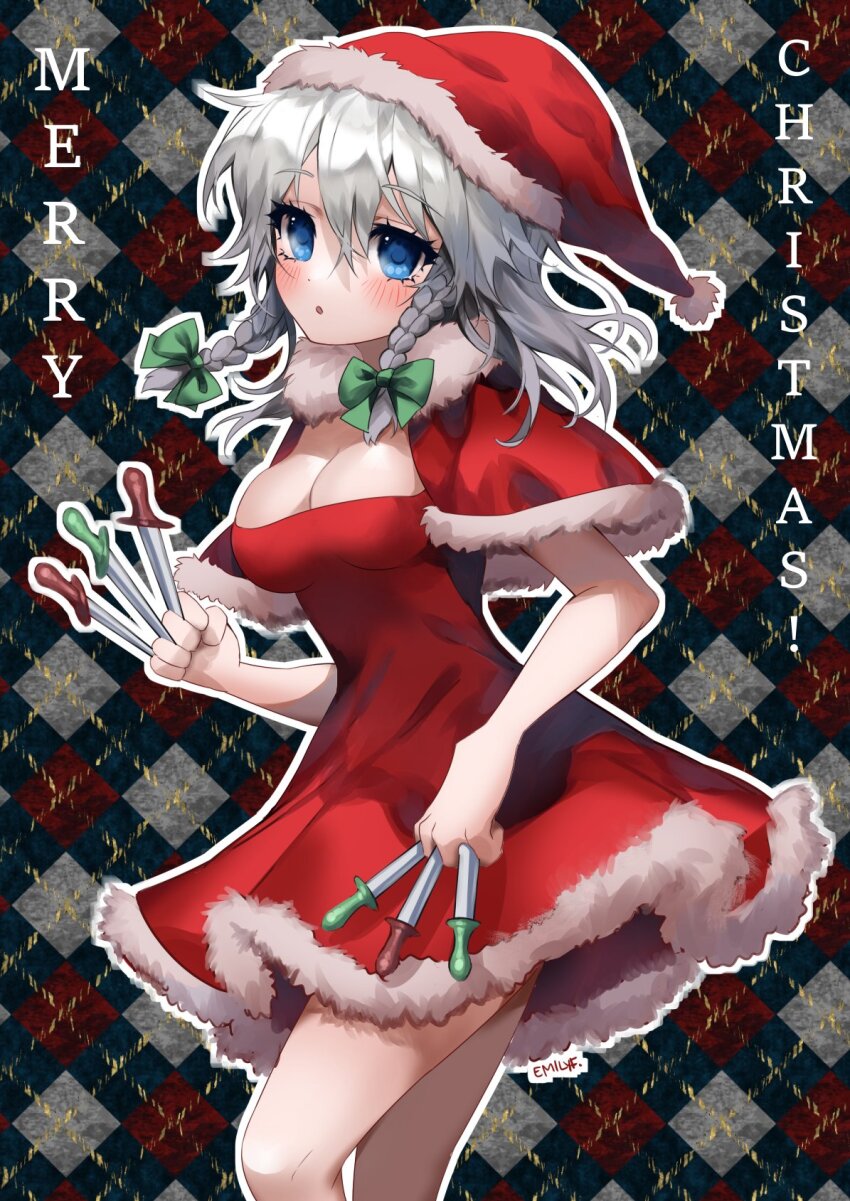 Izayoi Sakuya (Merry Christmas) Rule 34 Image