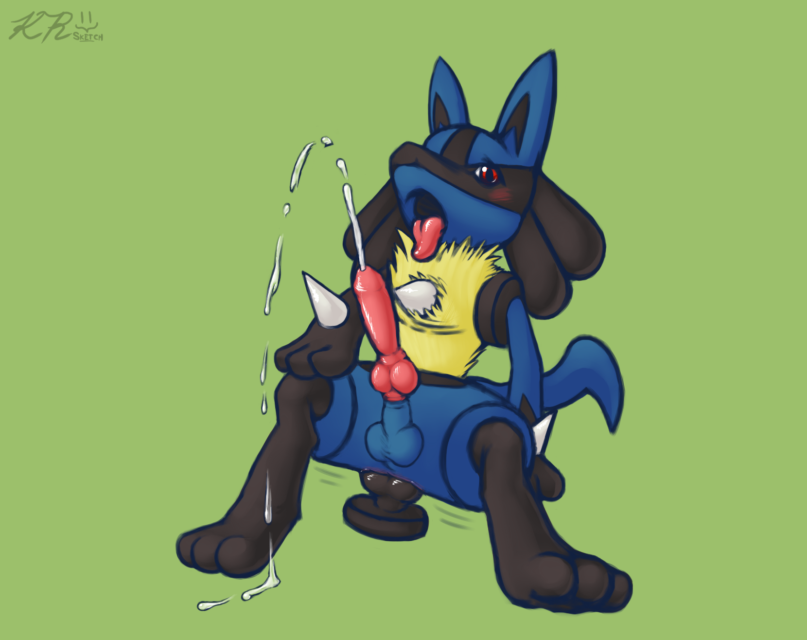 Lucario (Pokemon) Rule 34 Image