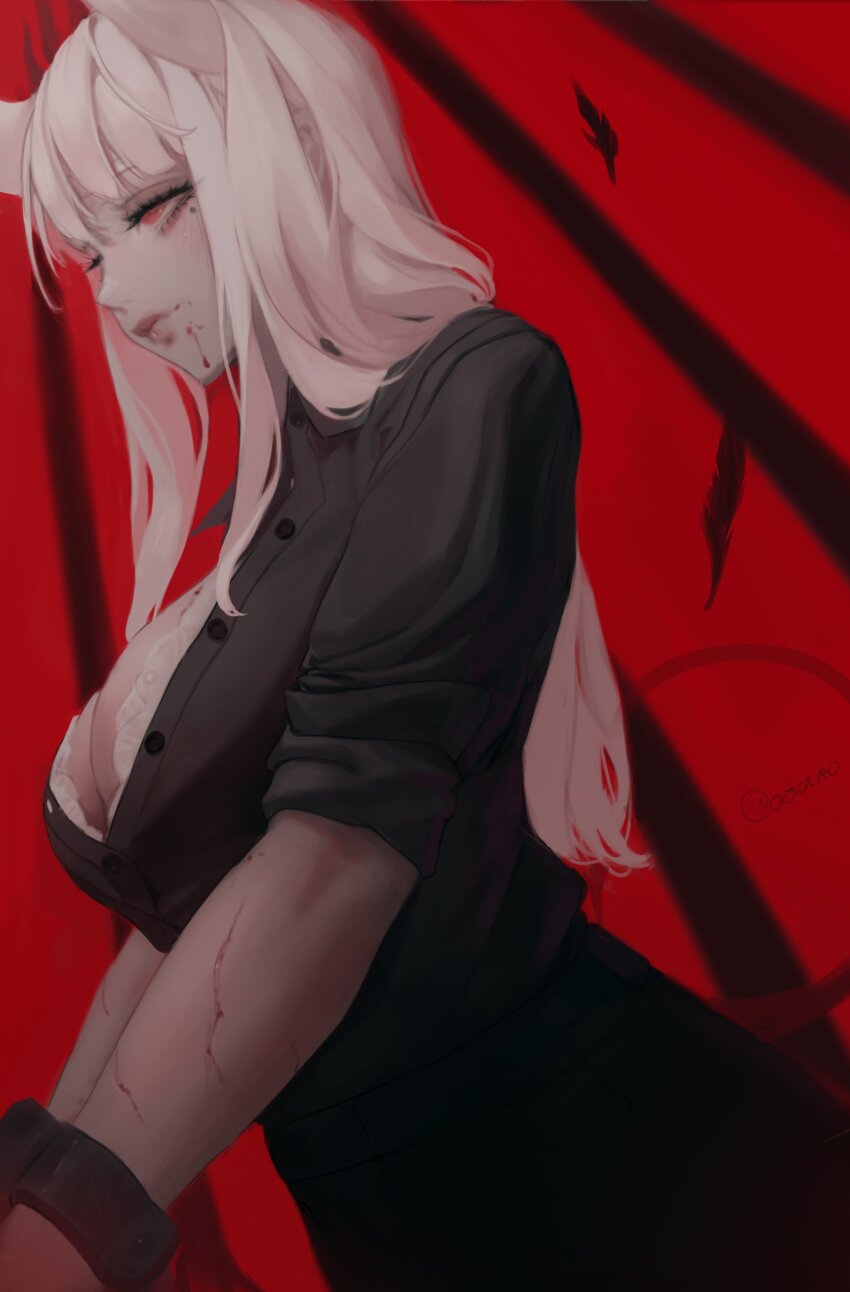 Lucifer (Helltaker) Rule 34 Image