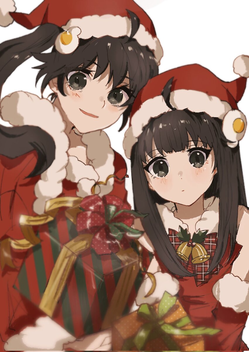 Araragi Karen (Christmas) Rule 34 Image