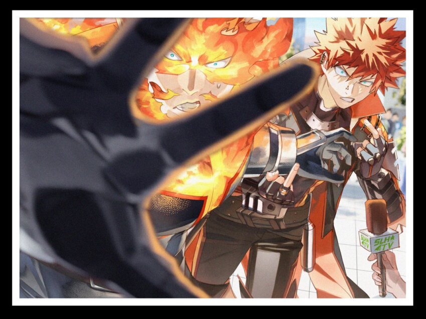 Endeavor (Boku No Hero Academia) Rule 34 Image